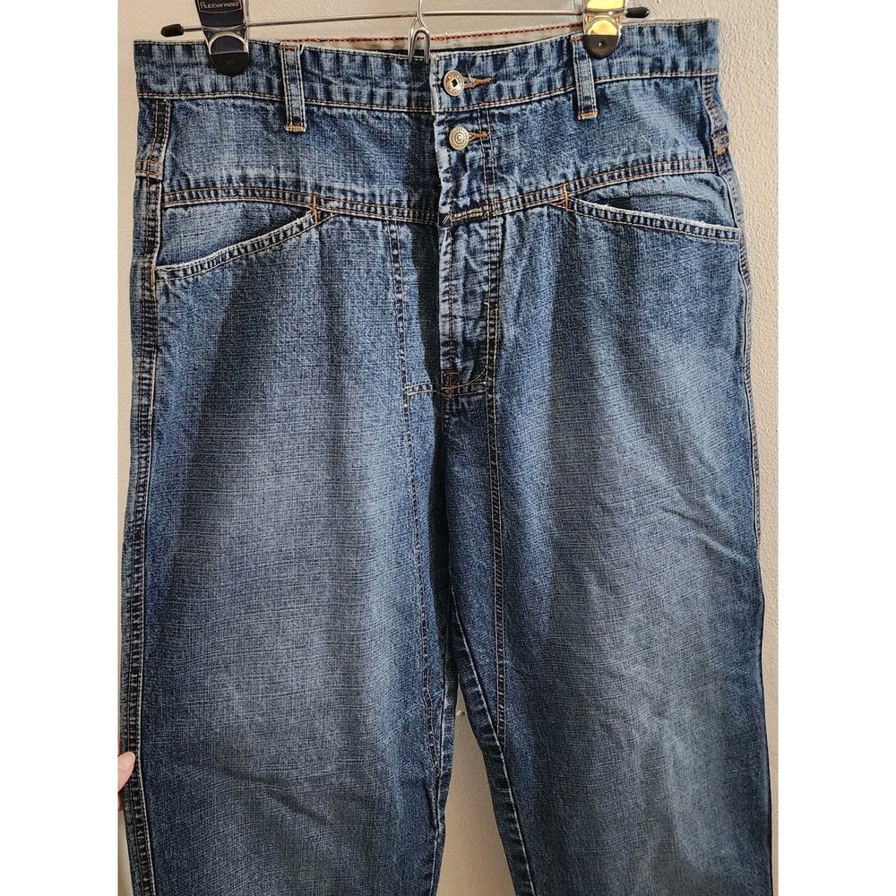 Marithe Francois Girbaud Vintage Y2K Jeans Wide Leg Carpenter Style Size 30